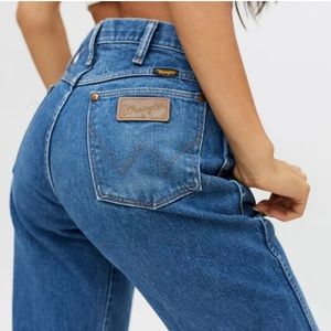 Wrangler Vintage Y2K 90s Western High Rise Straight Leg Denim Jeans 28